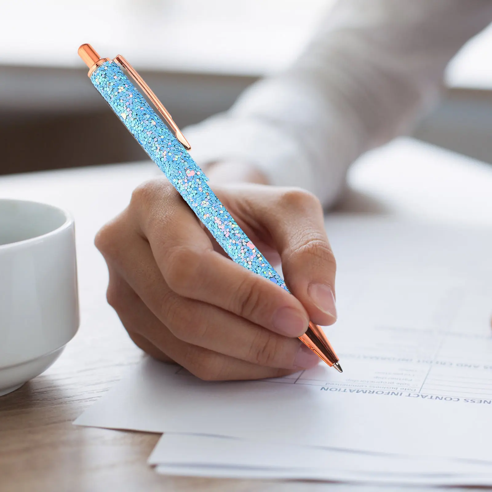 

Набор из 4 металлических шариковых ручек с кнопочным механизмом, герметичные, для плавного письма, деловой подарок, сувенир, декоративная ручка