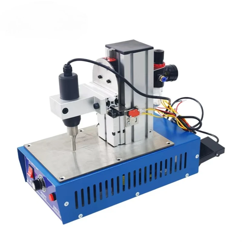 

35khz Ear Loop Automatic Ultrasonic Spot Welder Point Welding Machine