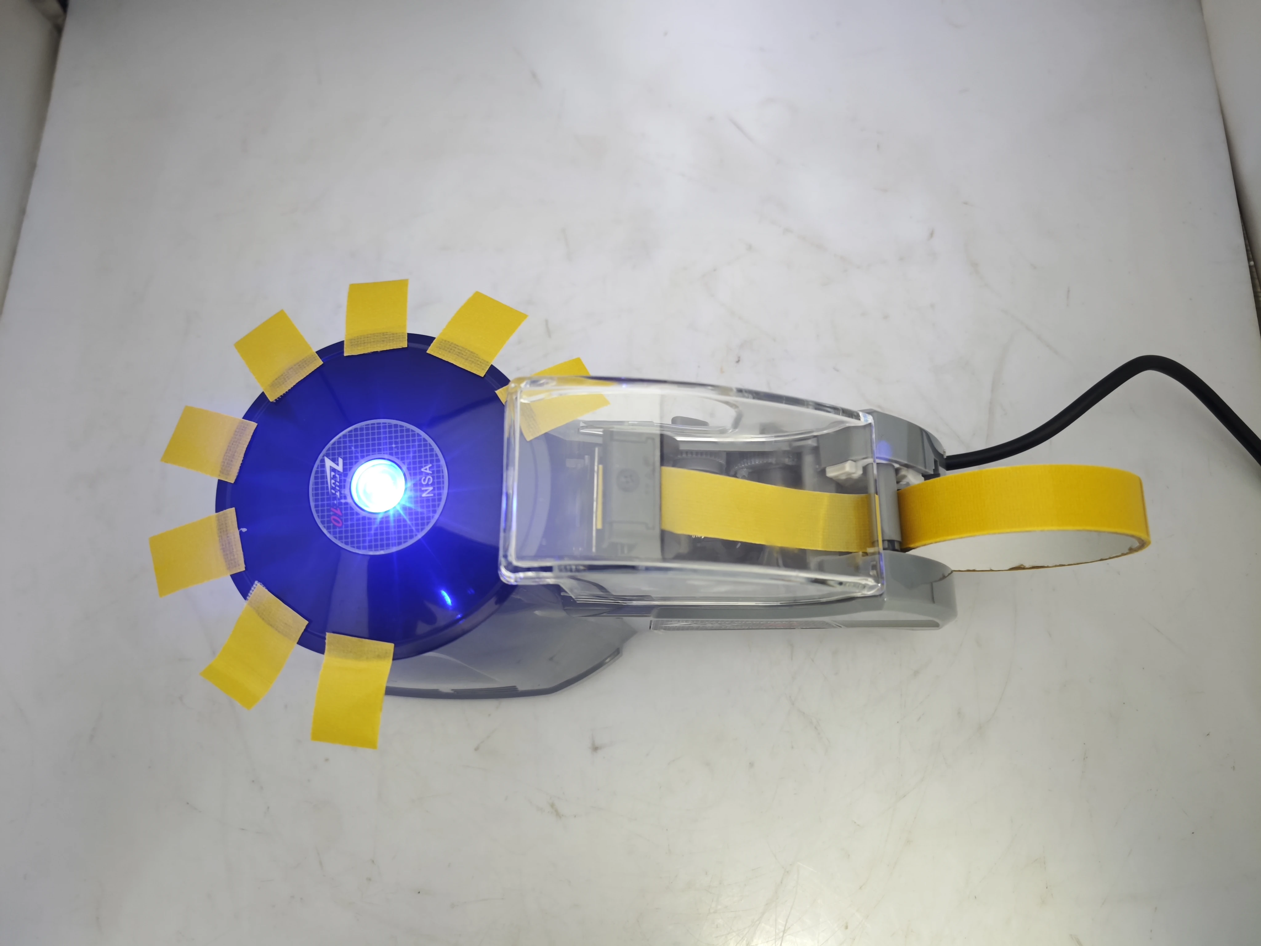 Imagem -04 - Máquina Automática de Fita de Disco Fita Elétrica Fita de Alta Temperatura Máquina de Corte de Fita Dupla Face com Sensor Zcut10