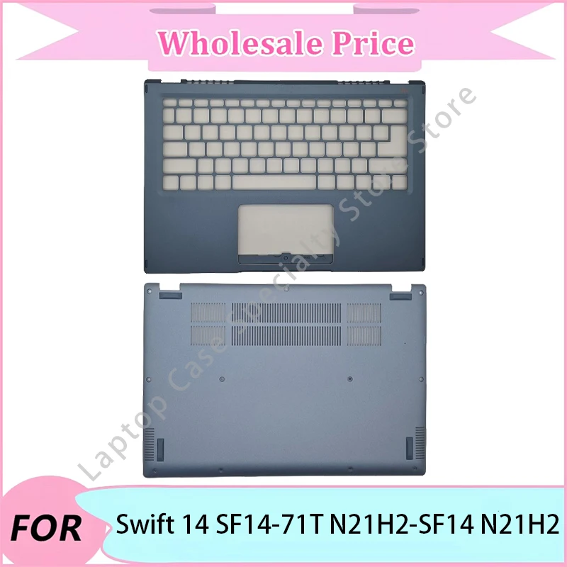 

Новые запчасти для ноутбука Acer Swift 14 SF14-71T N21H2-SF14 N21H2: верхняя крышка экрана (LCD), верхняя часть корпуса (пальмрест), нижняя часть корпуса.
