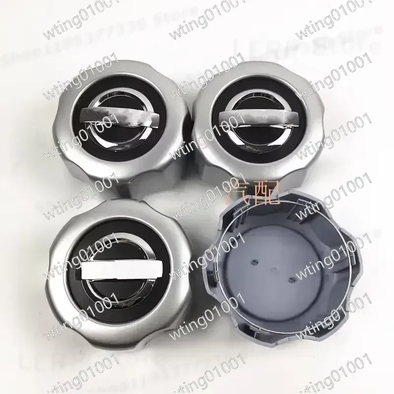 4pcs Wheel Center Caps for Nissan Navara D22 Pickup 2002-2013 Hub Cover Tire Rim Protector Decorative Auto Accessories