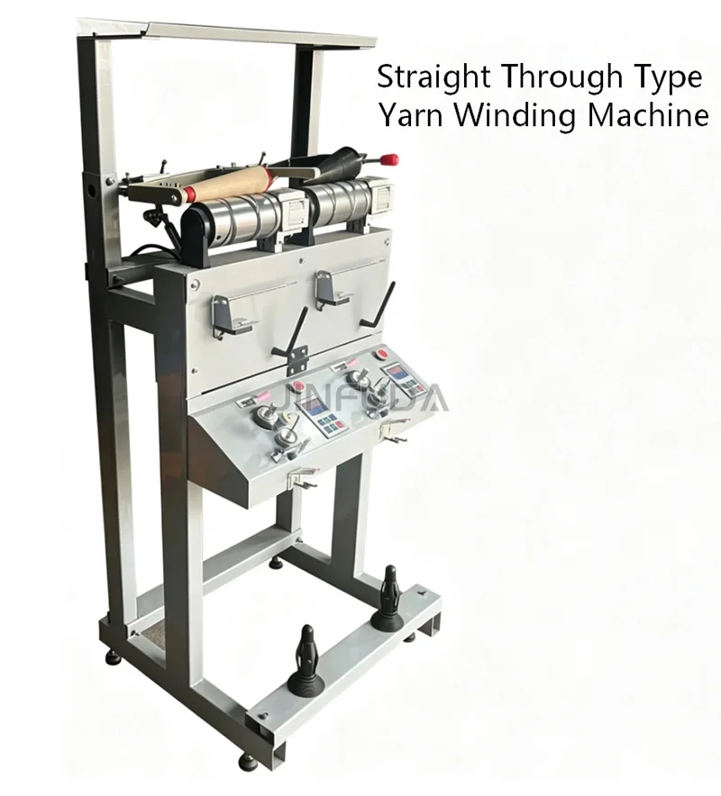 Digital Speed Straight Through Yarn Winding Machine Separate Spindle for Sewing Embroidery Thread Bobbin Winding Machine