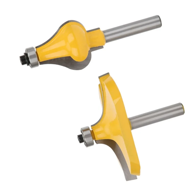 

2 шт., 8 мм хвостовик, подлокотник, перила, набор фрез с подшипником, деревообрабатывающая фреза