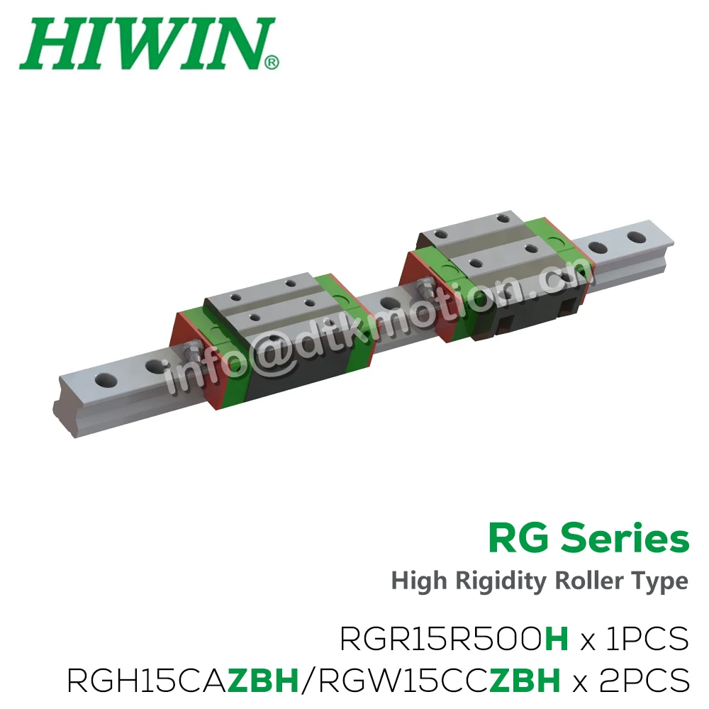 Imagem -03 - Rolo de Alta Rigidez com Sliders Genuine Guideway Linear Rolo de Carga Pesada h Classe Linear Rail Rgh15ca Rgw15cc Rgh15cc