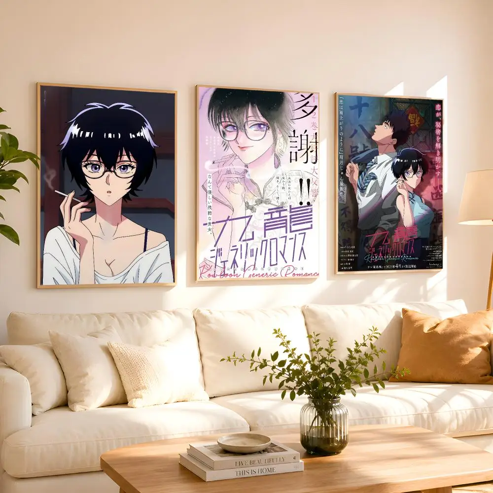 K-Kowloon G-Generic R-Romance Poster 1PC HD Matte Peel And Stick Wall Decor For Bedroom Living Room Dorm Office