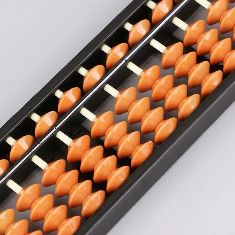 2pcs 17 قضبان أرقام قياسية Abacus soroban الصينية اليابانية لحساب الأداة الأداة المبتدئين مبتدئين