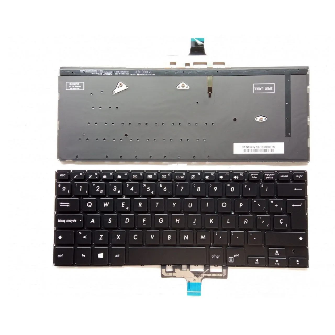 

Для ASUS UX461 UX461U UX461F UX461UA UX461FA UX461FN Замена клавиатуры ноутбука испанская с подсветкой