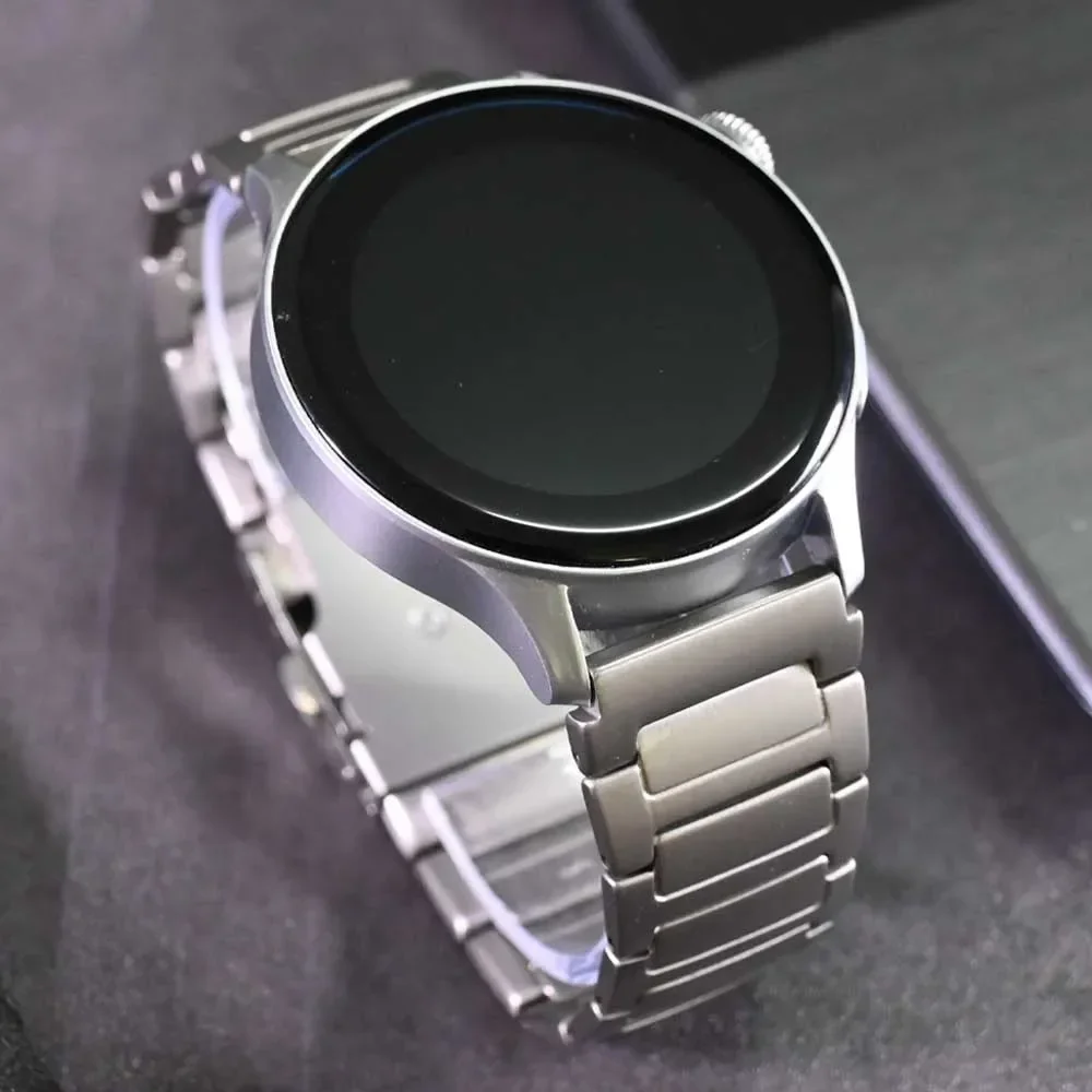 22mm Titanium Strap For Huawei Watch 4 GT 3 Pro GT4 46mm Luxury Band For Samsung Watch 46mm Gear S3 Bracelet For Amazfit GTR 47