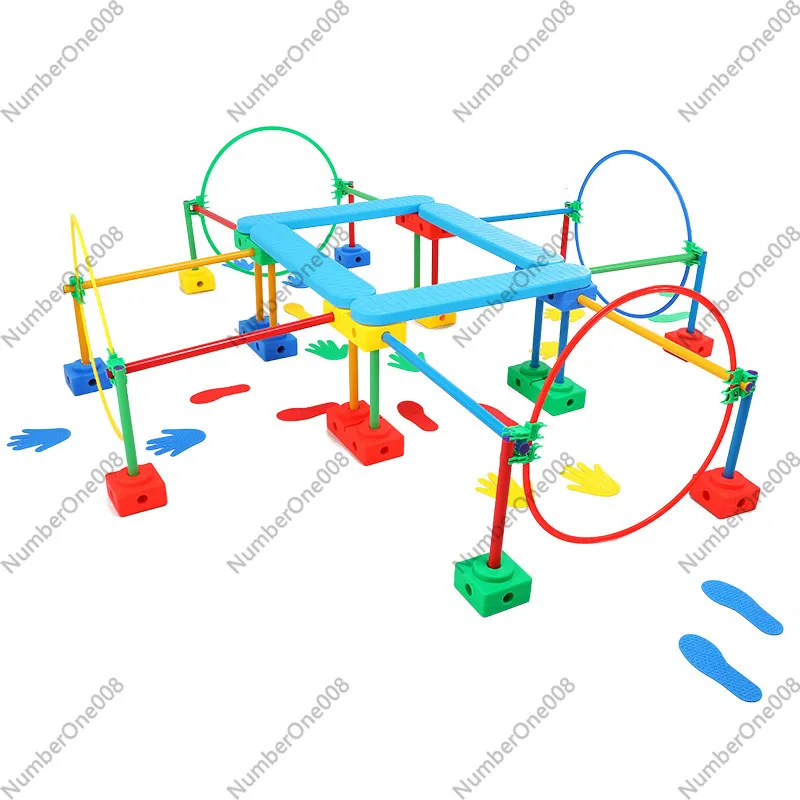 sensory-integration-training-equipment-set-balance-beam-exercise-bar-for-kids-home-indoor-play-motor-skills-development