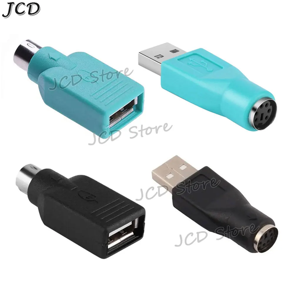 

JCD 1piece USB Male to PS2 Female Cable Adapter Converter For Computers PC Laptop Notebooks Keyboard Mouse