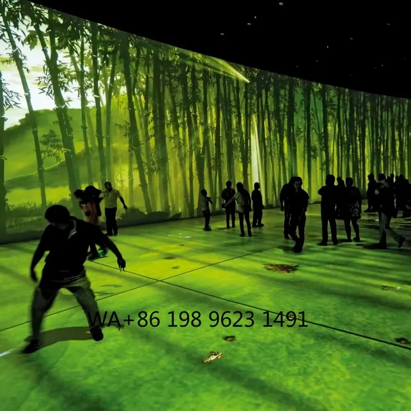 

Touch Sensor Radar Immersive Projection Wall Interactive Finger Touch Display For Museum Exhibition Hall Immersive