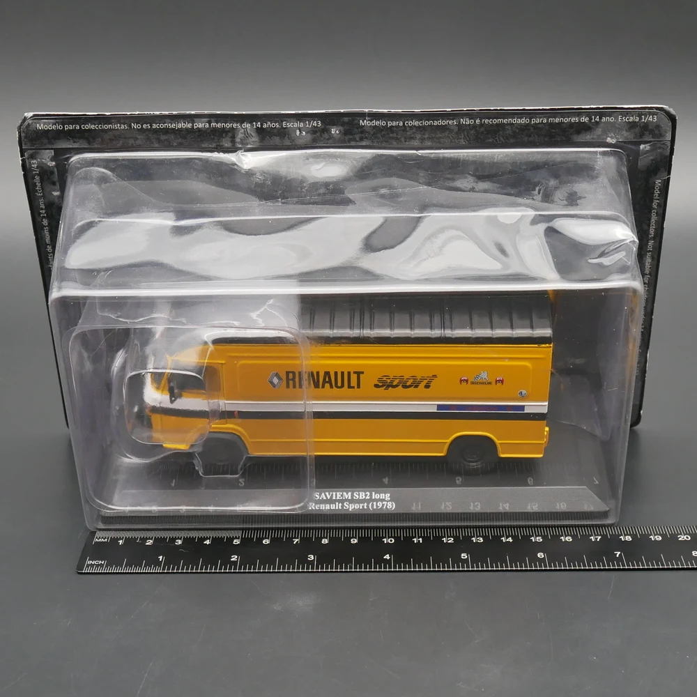 

Литой под давлением Ixo, масштаб 1:43, Saviem Renault Sport 1978 Saviem Van, модель автомобиля из сплава, Коллекционная игрушка, подарок, сувенир, украшение для дисплея