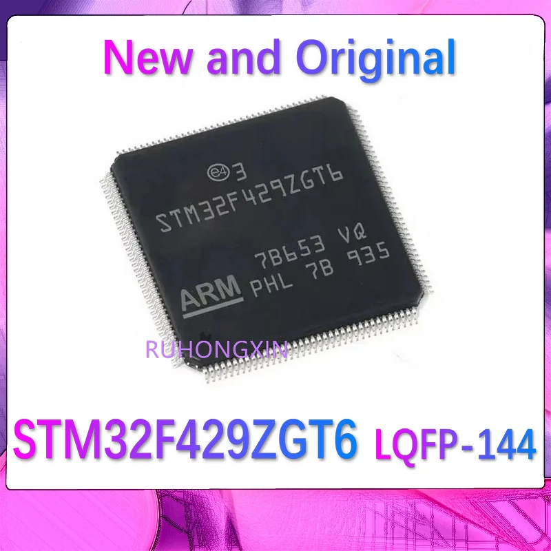 STM32F429ZGT6 LQFP-144 stm32f429 Chip Mount Cortex-M4 32-bit Microcontroller stm32f