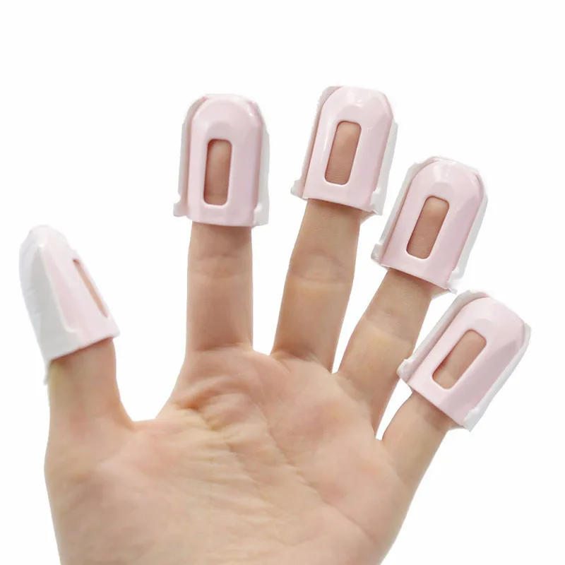 5 قطعة UV جل مزيل طلاء الأظافر كليب قابلة لإعادة الاستخدام مسمار الفن نقع قبالة غطاء كليب الأظافر تنظيف إصبع التفاف أدوات مانيكير