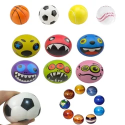 12 pezzi palline di spugna morbida palla antistress schiuma PU per bambini per adulti giocattoli di decompressione genitore bambino giocattoli sportivi all'aperto per regalo per bambini