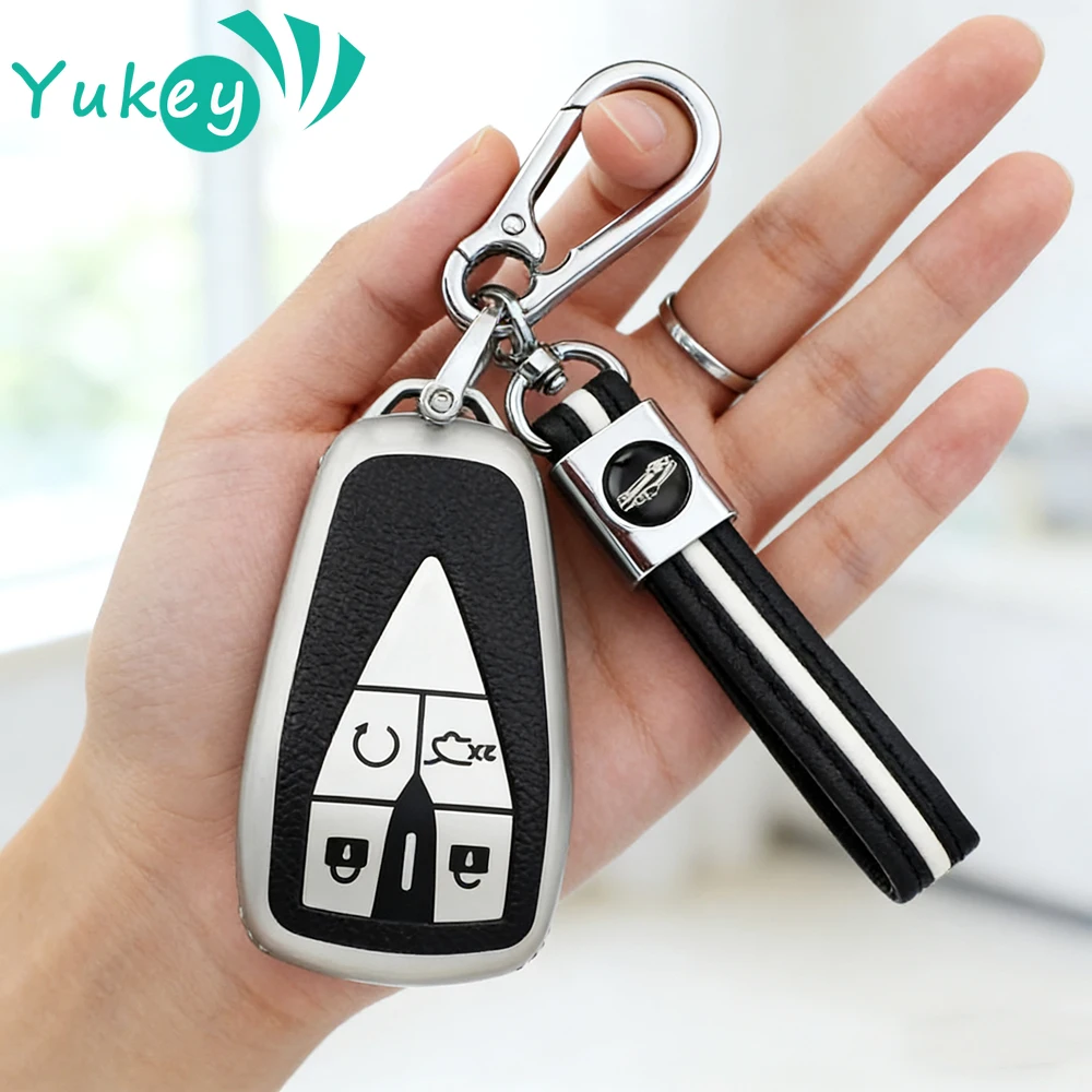 

Для Changan UNIT UNIK CS35PLUS CS55 PLUS CS75 PLUS Oshan X7 X5 кожаный брелок из ТПУ, чехол для автомобильного ключа, автоаксессуары