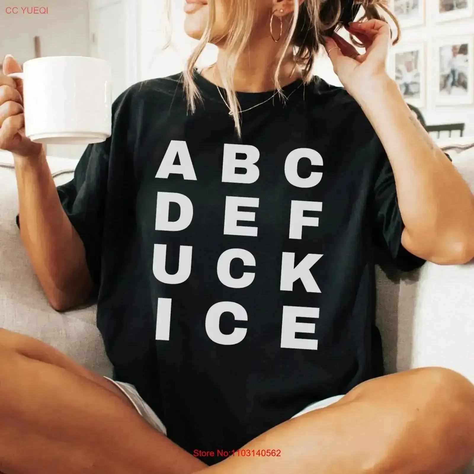 Anti ICE ProtesT T Shirt Abolish Activist Immigrant Rights vintage Washed homme streetwear Stylish graphic Versatile vintage