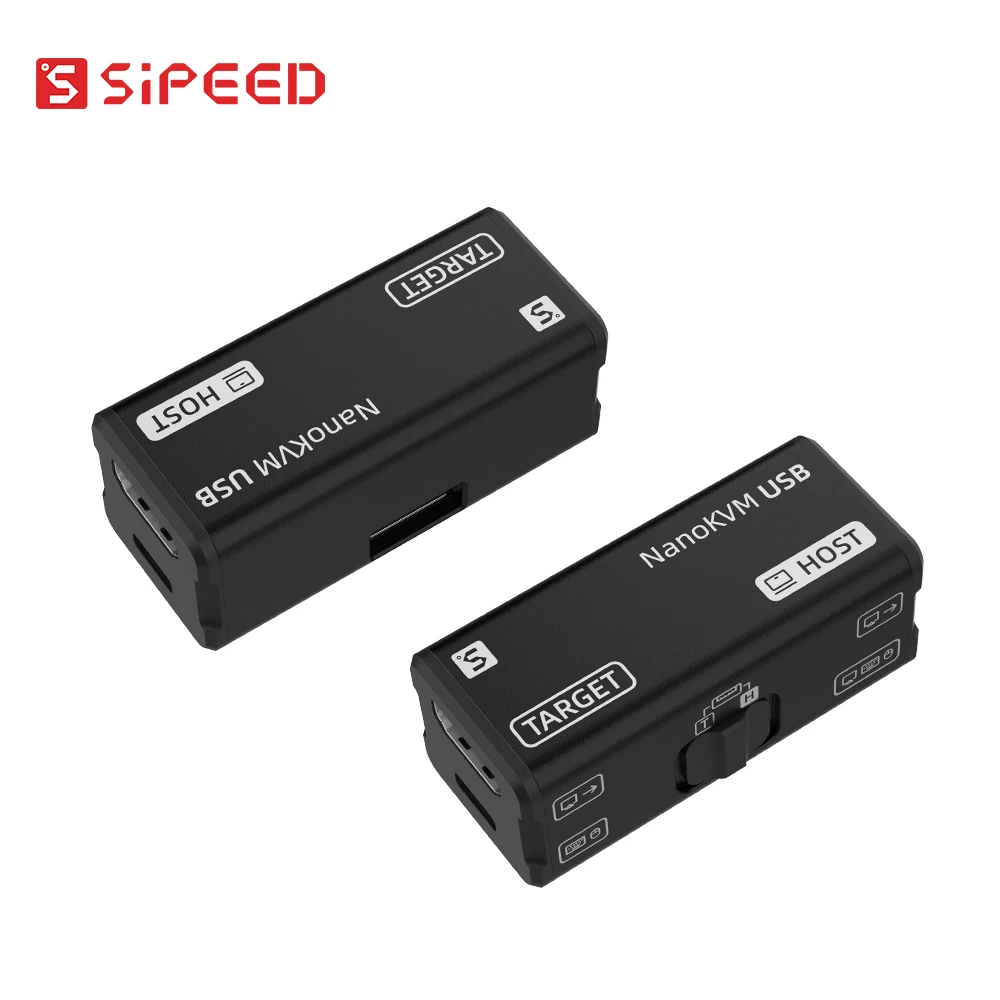 Sipeed NanoKVM-USB USB3.0 KVM Gabri IP Tarjeta de Captura HDMI Teclado Virtual Ratón Control Web HDMI Loop Out USB Switch