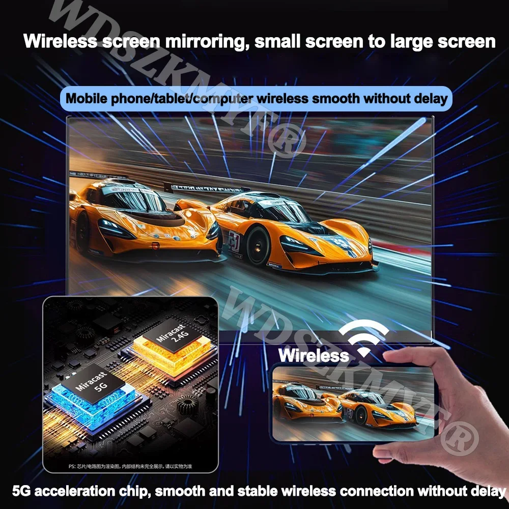 شاشة محمولة لاسلكية مقاس 18.5 بوصة/15.6 بوصة FHD 16:9 360 ° دوران للهاتف الخليوي PC Loptop السلكية لـ XBox PS4 / 5 Switch Extension #3