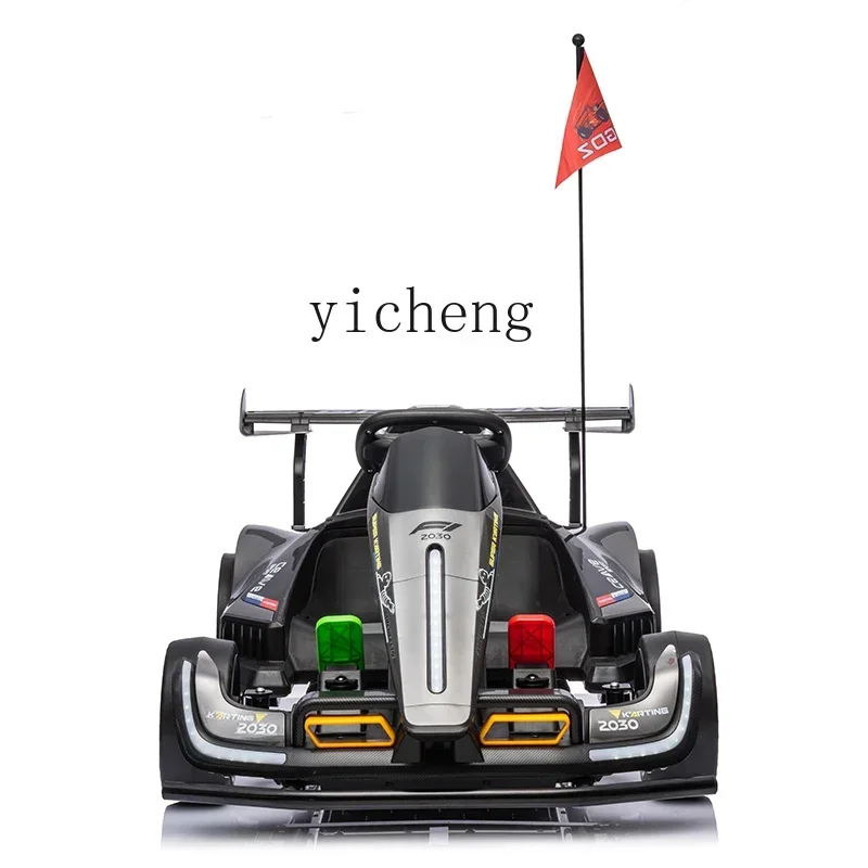 Children's Electric Kart Baby Drift Can Sit Adults And Children Four-Wheel Remote-Control Automobile