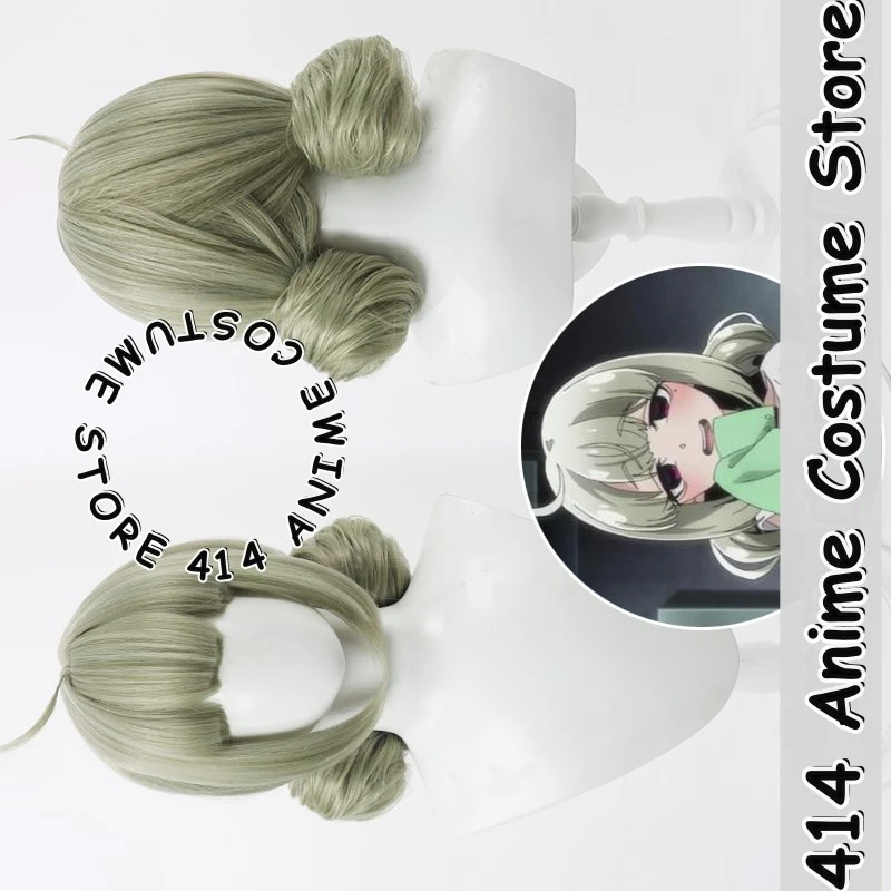 

Game & Anime Aragane Kiki Cosplay Wig Gushing over Magical Girls Heat-Resistant Fiber Synthetic Hair