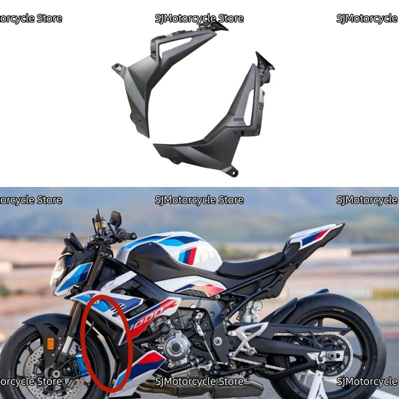 Accessori moto Bordo lungo pannello laterale Iniezione Carena Misura Per BMW S1000R M1000R 2021 2022 2023 2024-2026