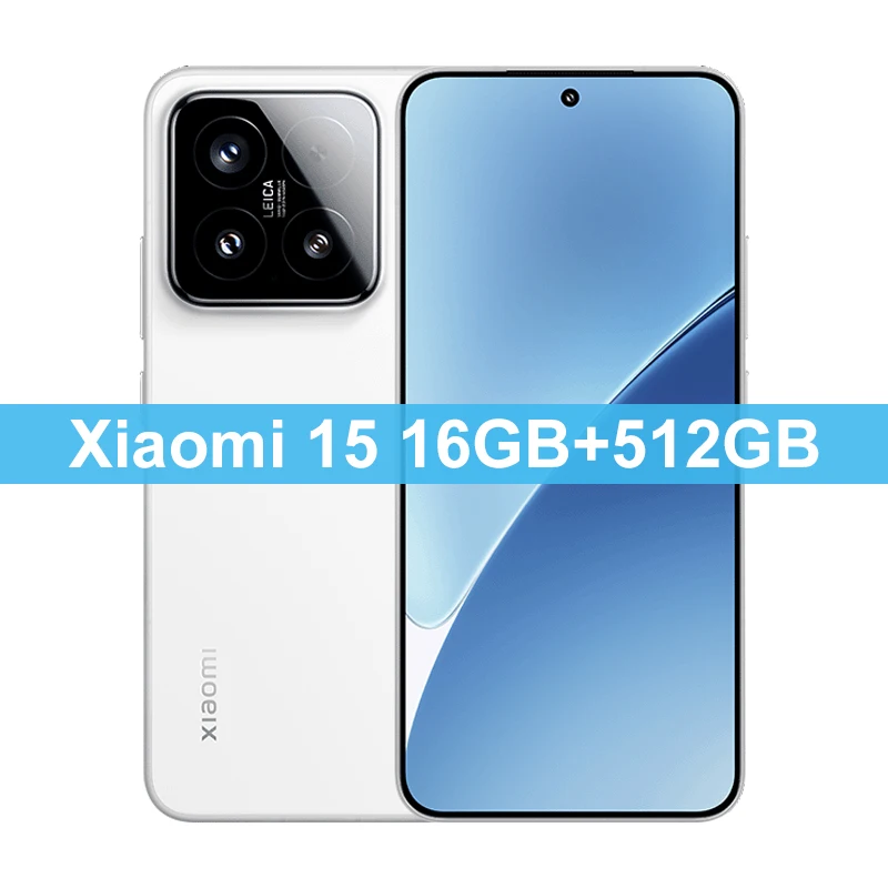 Global ROM Xiaomi 15 256GB/512GB Snapdragon 8 Elite 6.36" 1.5k OLED Screen 90W 5400mAh Battery 50MP+32MP Camera