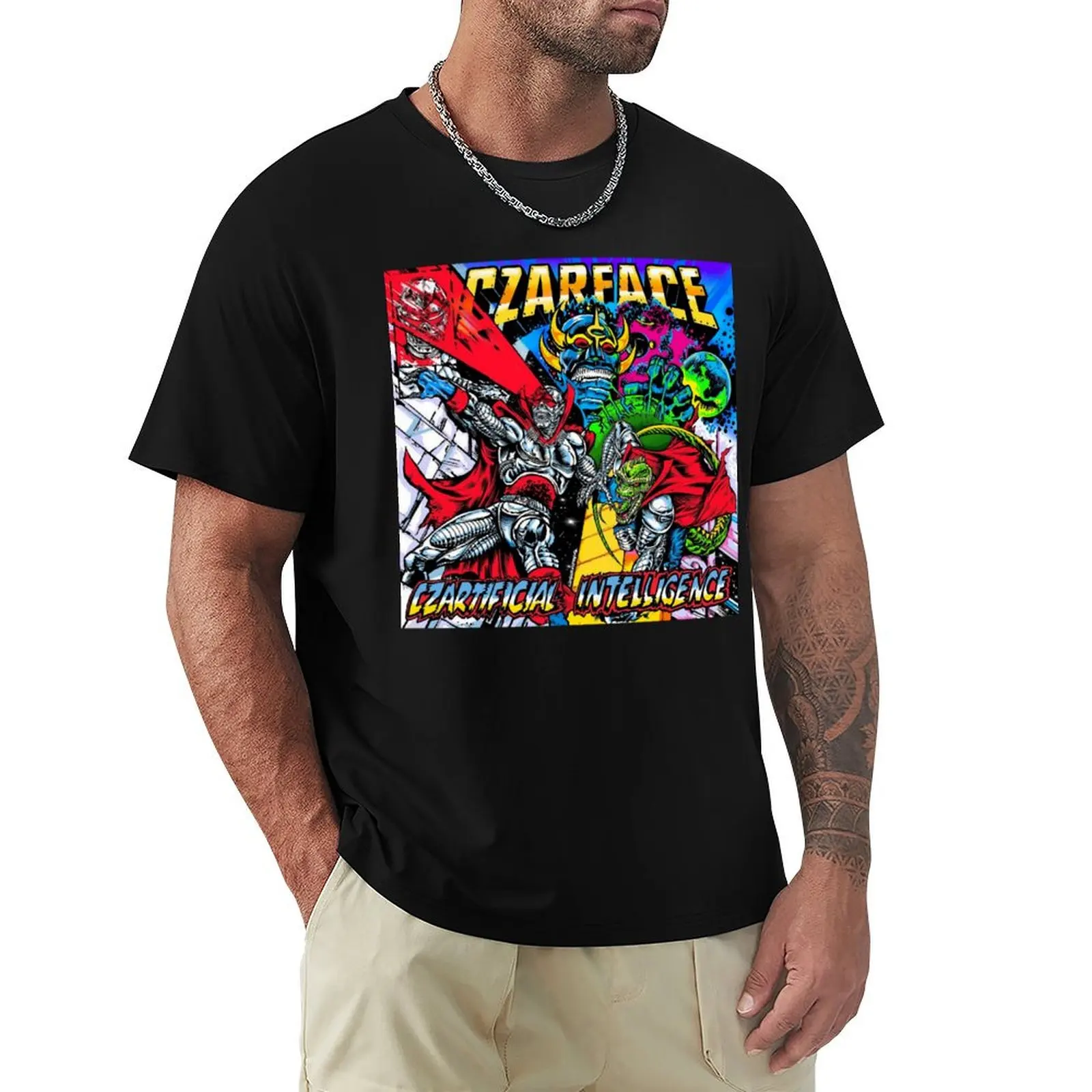 Czarface Czartificial Intelligence T-Shirt man t shirts for men casual T-Shirt