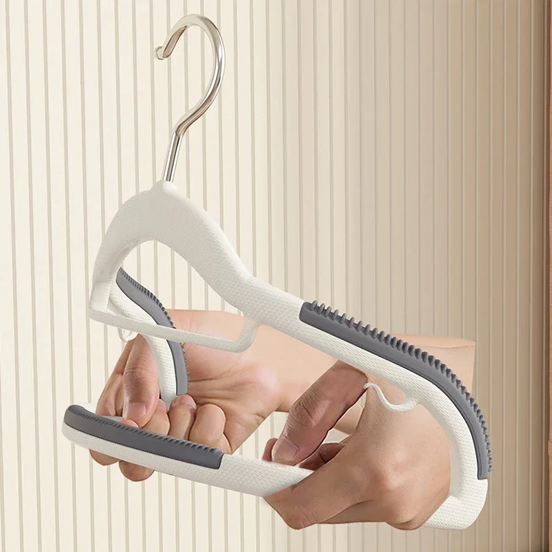 10pcs Baby Hanger Non-slip Hanger For Clothes Closet Storage Racks Assembly Portable Multipurpose Drying Clothing