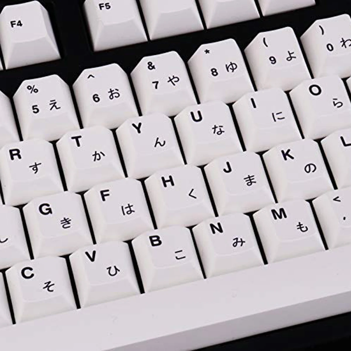 Minimalista Bianco 135 Tasti Cherry Profilo PBT Keycap DYE-Sub Inglese Personalità Personalizzata Keycap Per Tastiera Meccanica 61/64