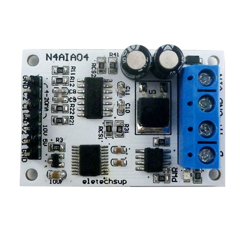 

Новинка 2023 года ELETECHSUP 4-20MA, модуль сбора сигнала напряжения RS485 Modbus RTU для измерительных приборов с передатчиком тока ПЛК