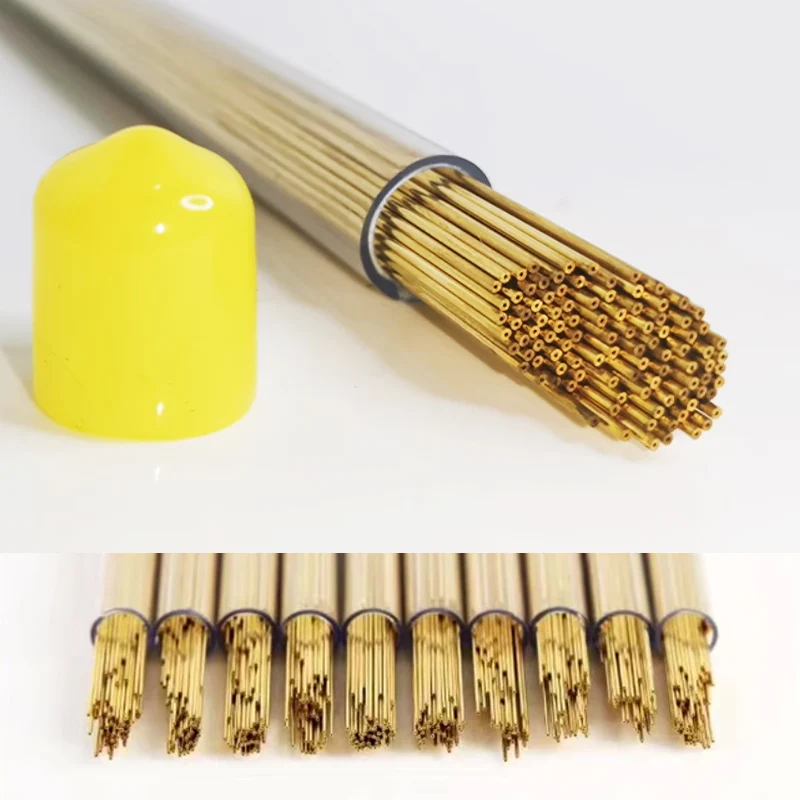 

Electrode Brass Tube Single and Multi Hole total 830PCS for size 0.4x400, 0.5x400, 0.6x700, 1.0x700,1.3x700, 2.3x600, 2.8x600