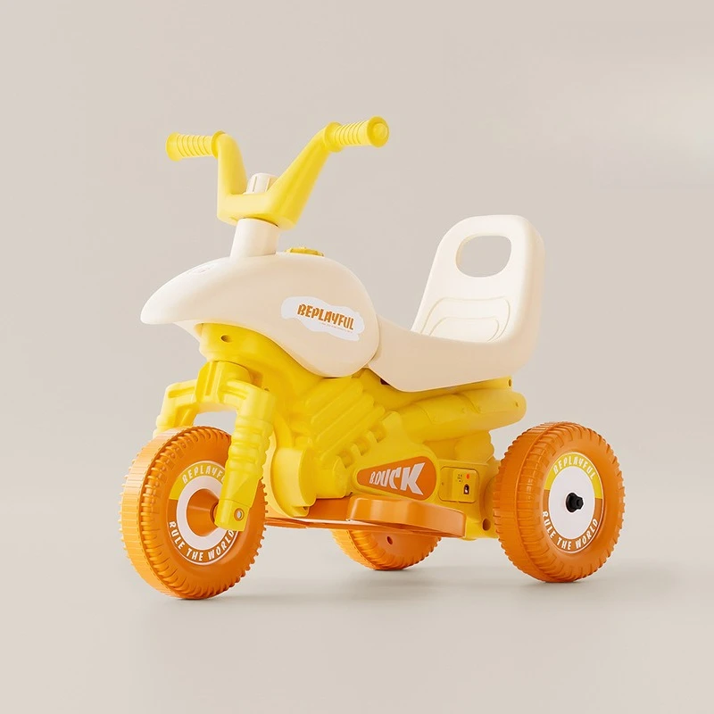 Silent Ride Children Electric Motorbike Comfort Seat Design ABS Body Material One-Key Remote Smooth Anti-Slip Wheels