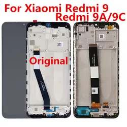 TesT Original For Xiaomi Redmi 9A 9C Display LCD Touch Screen Digitizer For Redmi 9 LCD Replacement Phone Parts Assembly