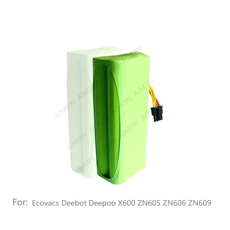 14.4V Ni-MH 2500mAh AA Rechargeable Battery for Ecovacs Deebot Deepoo X600 ZN605 ZN606 ZN609 Vacuum Cleaner Robot