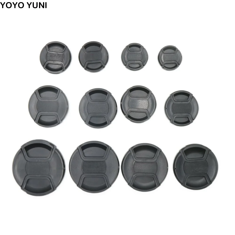 

Camera Accessories Snap-on Camera Lens Cap Front Lens Cap Anti-lose Cord Camera Lens Cover Lens Cap Cover For Canon