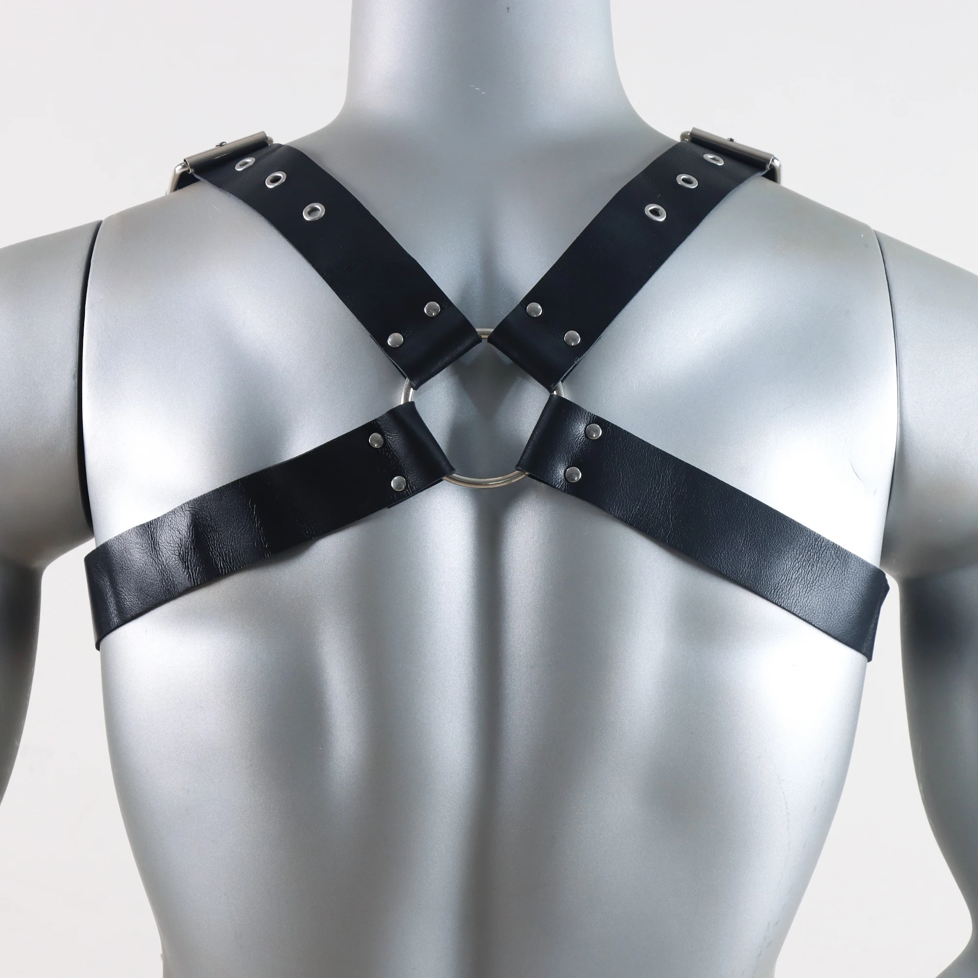 Sexy Suspenders Chest Belt Men\'s vest Suspenders Sissy Suspenders Body Restraint Belt Orgy Gay Erotic Uniform Accessories