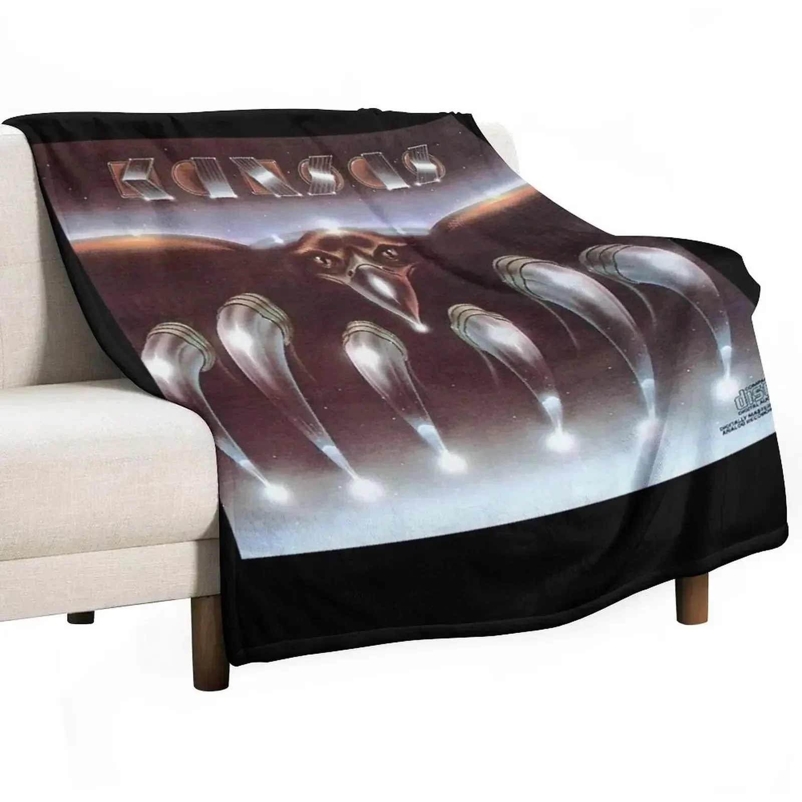 Kansas is an American rock band that became popular in the 1970s #03 Throw Blanket Weighted Furry Blankets