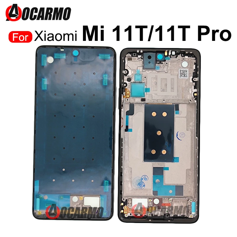 

Передняя рамка экрана средняя рамка Ремонт Замена для Xiaomi Mi 11T/11T Pro