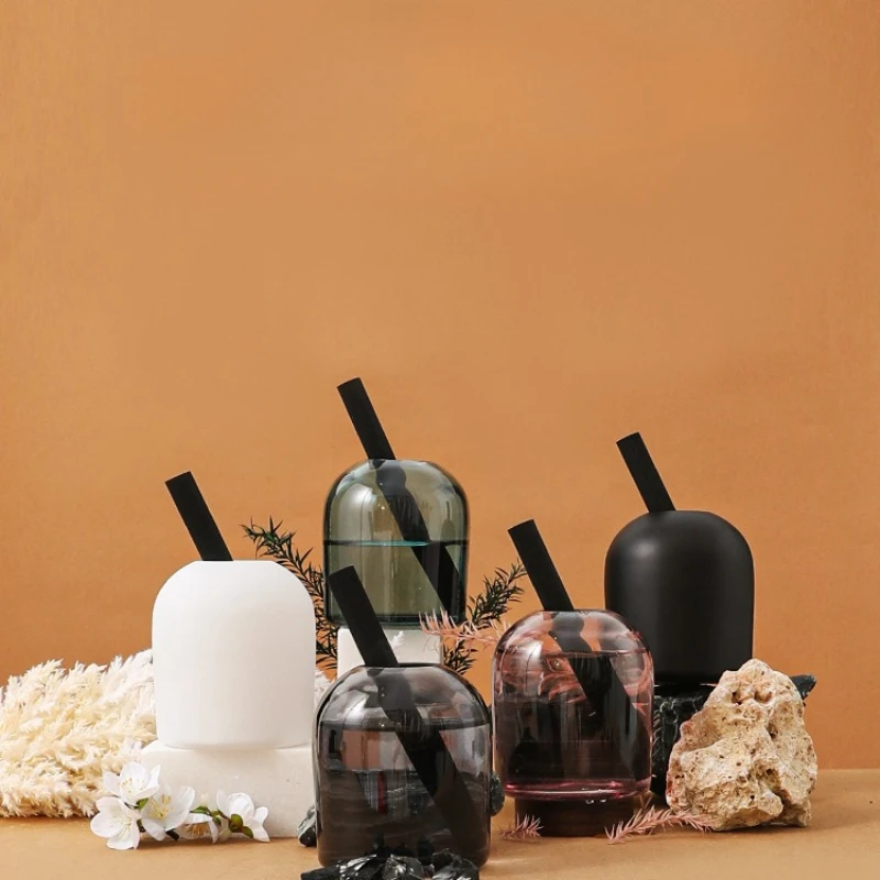 Aromatherapy Bottle, Reed Diffuser Glass Container , Home Fragrance Decorative Accessories, Big Capacity, 400ml