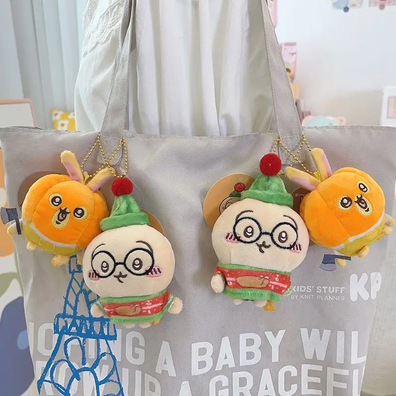 

MINISO Chiikawa Hachiware Usagi забавный милый брелок плюшевая сумка кулон отправить друзьям праздничные подарки романтический сюрприз сладкий