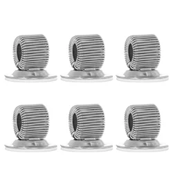 Auto-adesivo Pen Holder, Bolso Magnético, Hospital Pencil Clip Iron, Compact Springs Man, Nurse Supply, 6 Pcs
