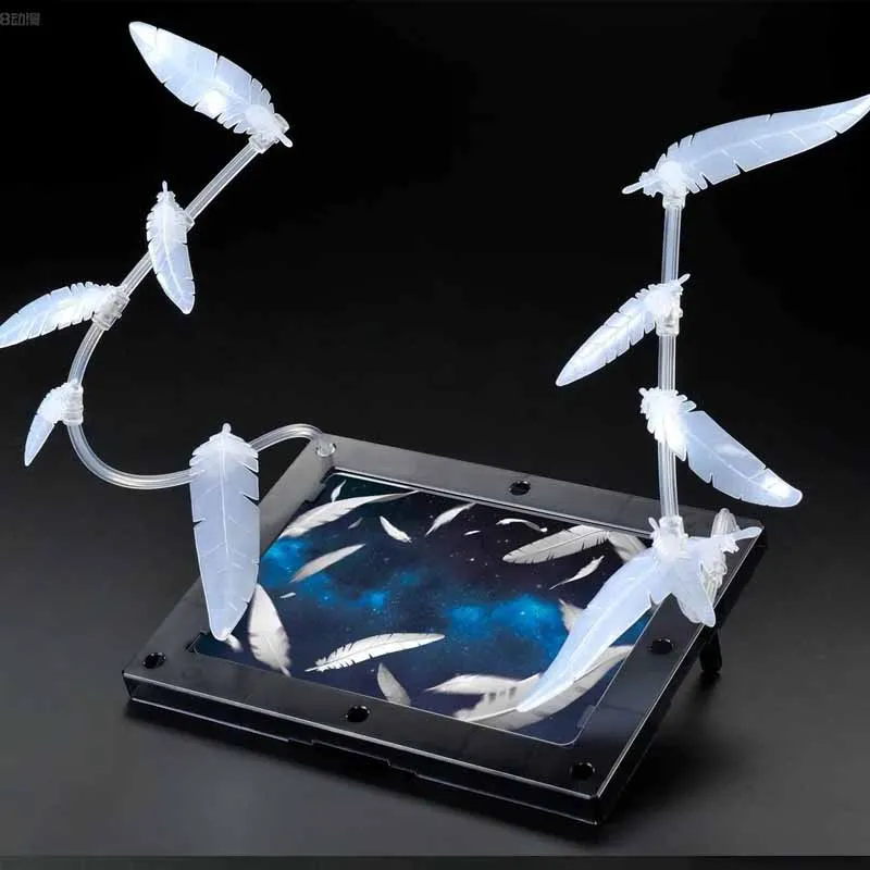 

Bandai Genuine RG EXPANSION EFFECT UNIT "SERAPHIM FEATHER" for WING GUNDAM ZERO EW Anime Action Figure Assembly Model Toys Gift