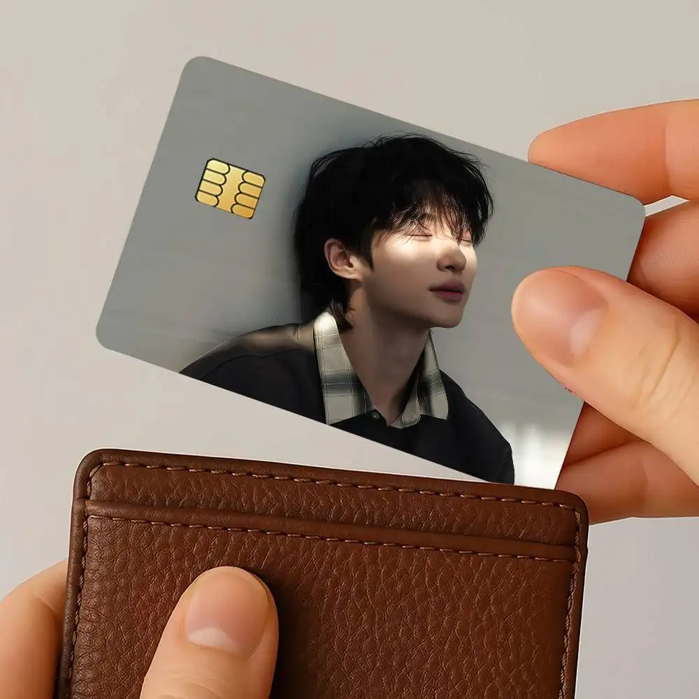 Korean actor B-Byeon W-Woo S-Seok Credit Card Decorative Card Stickers Suitable For Bank Cards Metro Transit Anti-scratch Gift