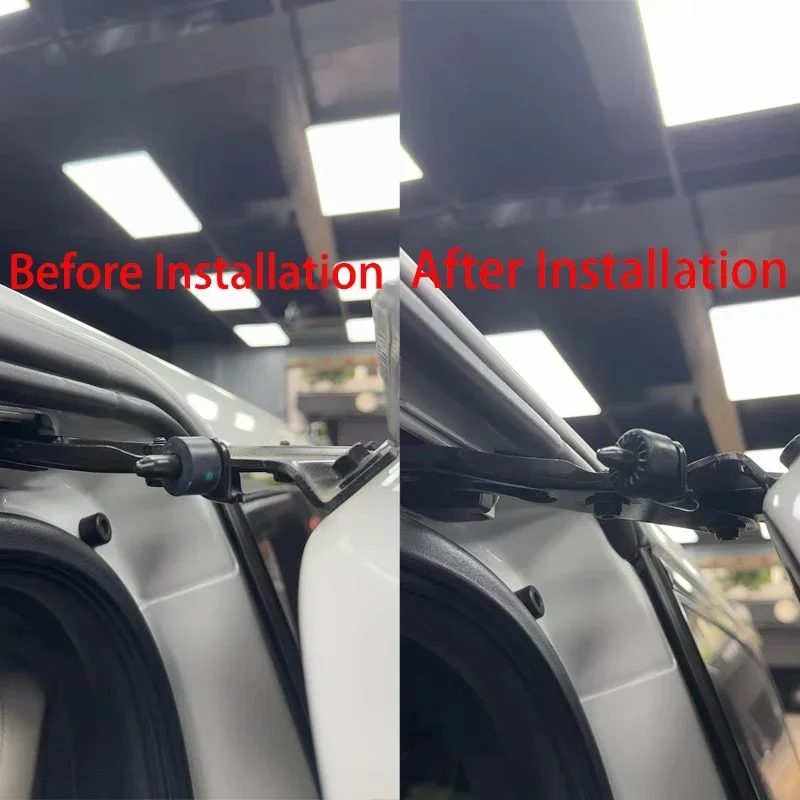Car Door Stopper Cushion Ring for Toyota Alphard Vellfire 20 30 40 Series Silicone Shock Absorber Pads Anti Rattle Buffer - view 4
