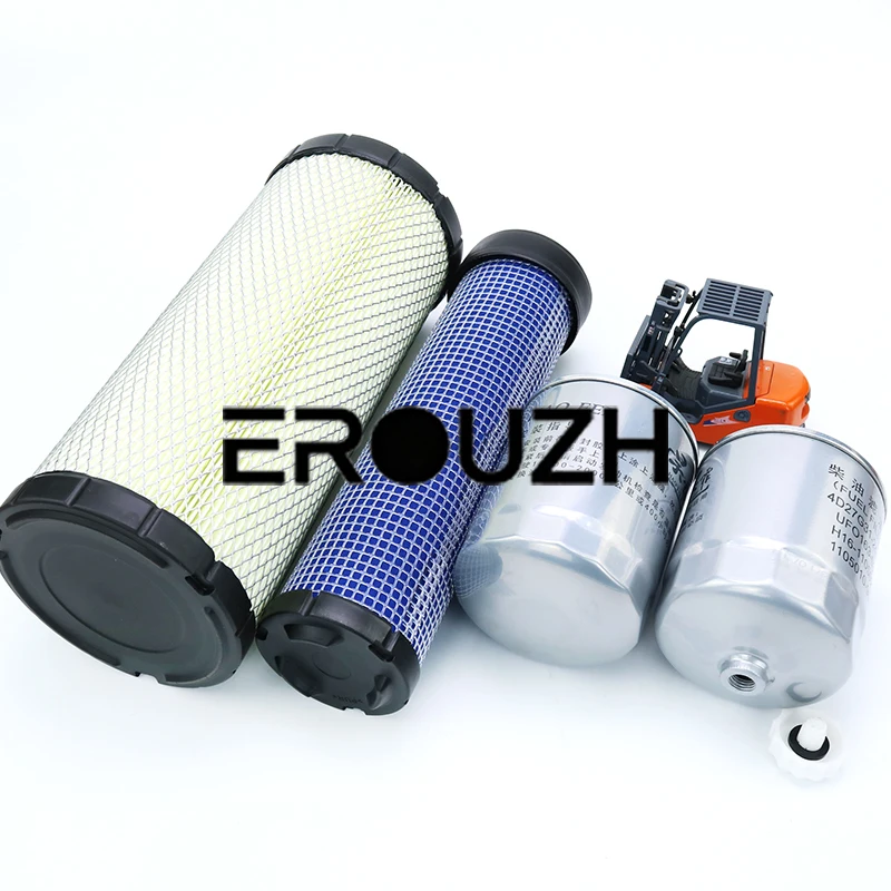 Forklift Three Filter 1330 Air National Three Filter Element Maintenance Suitable for Hang Fork Heli Longgong Tai Lifu