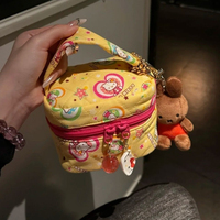 Hellokitty Cosmetic Bag Cute Cartoon Printing High-capacity Storage Bag Fashion Delicate Personality Portable Travel WASH BAG