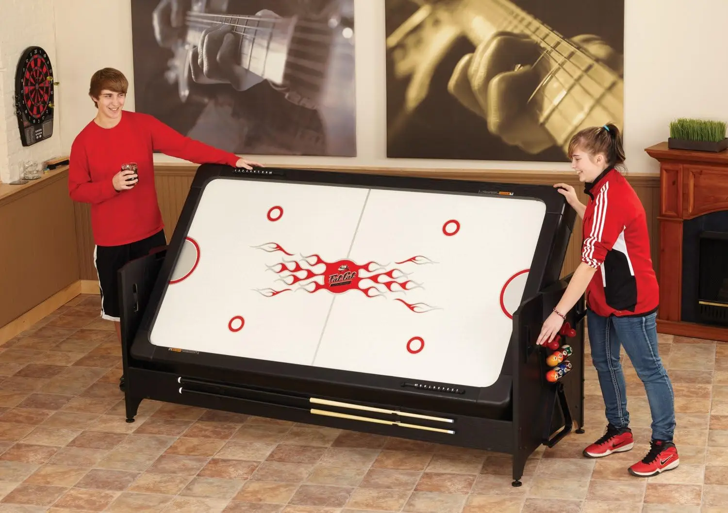 3-in-1, 7-Foot Pockey Game Table