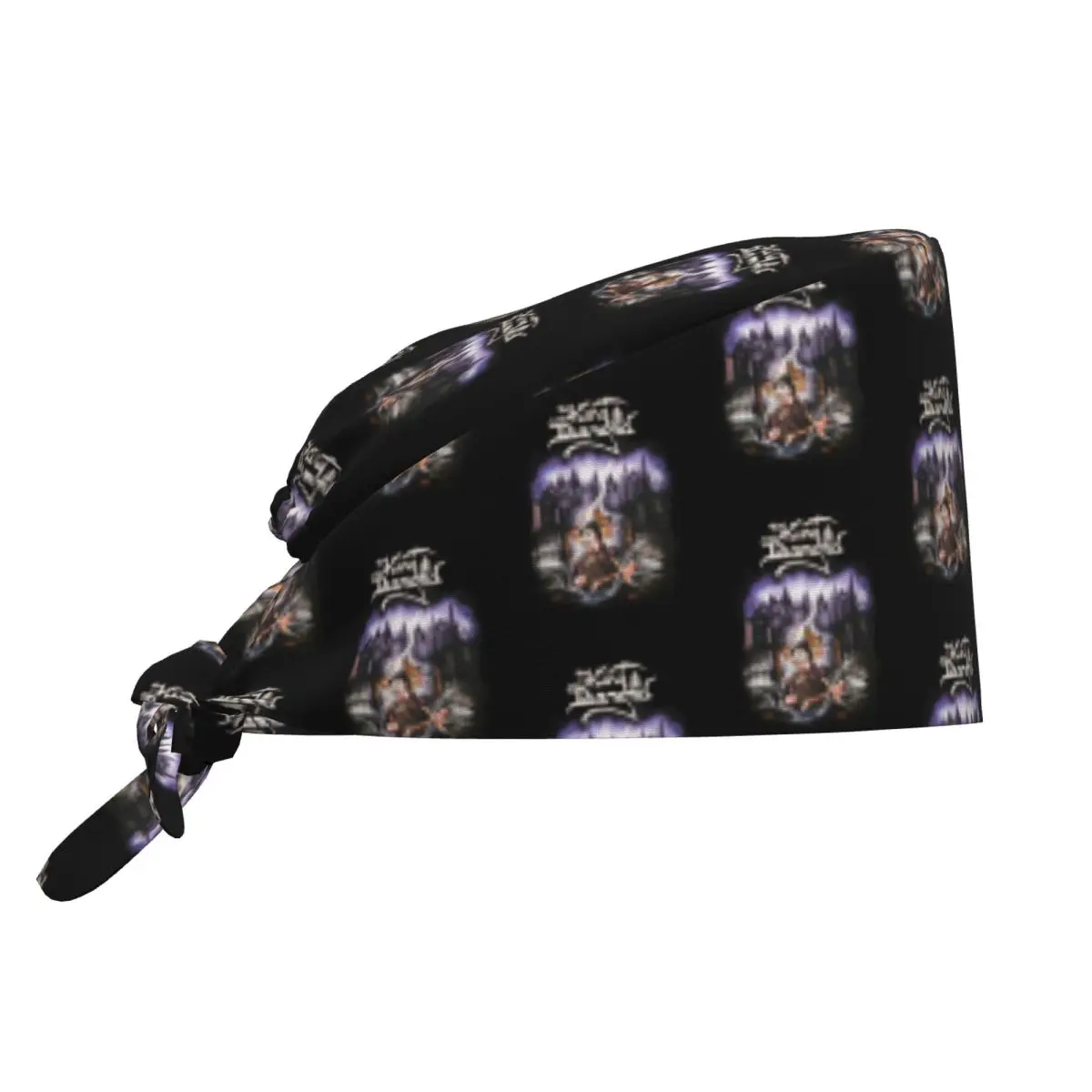 King Diamond Danish Rock Musician Vocalist Scrubs Cap Surgical Hats Women Men Operating Room Cap Nursing Cap Lab Works Hat