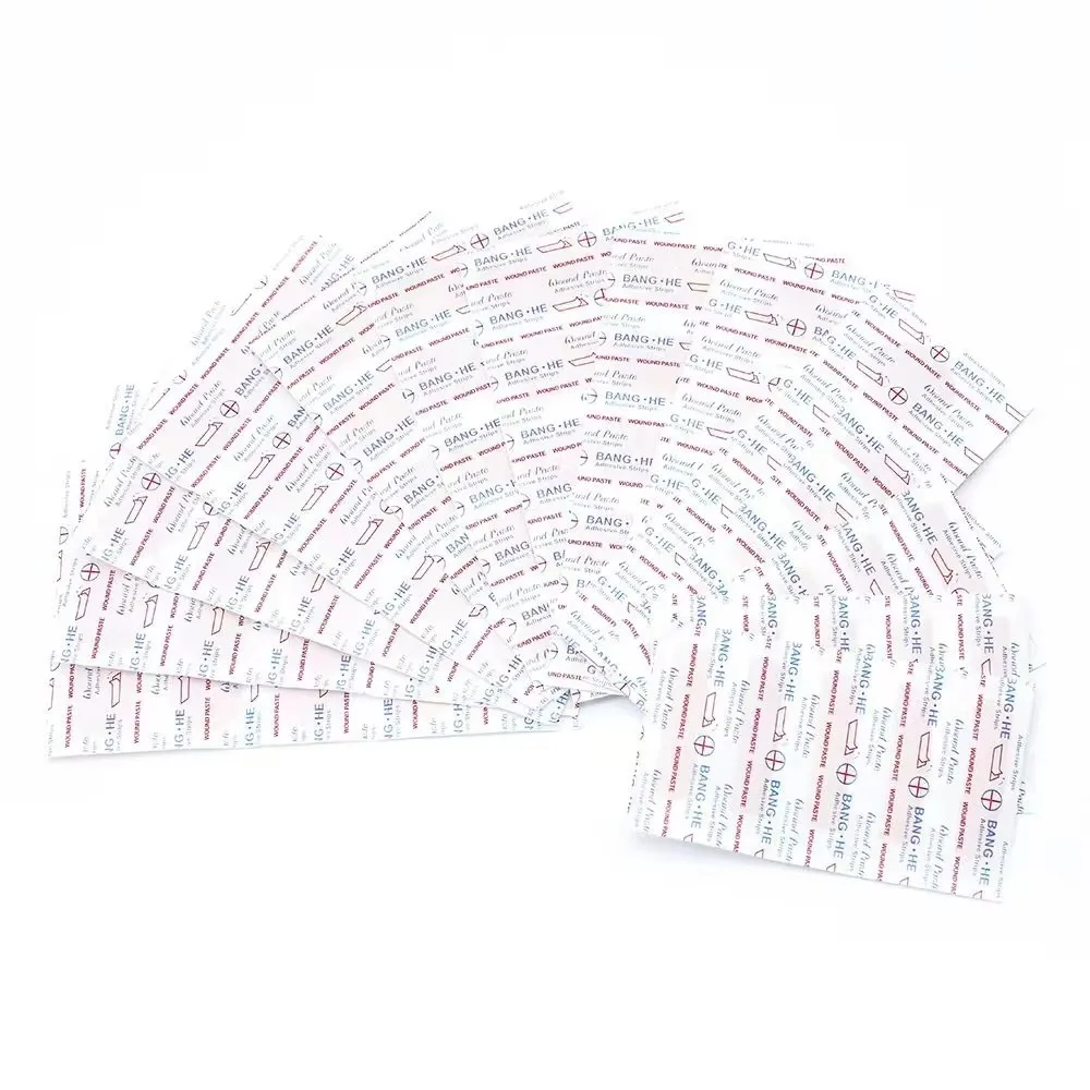 100Pcs/Pack Waterproof Band-Aids Bandages First Aid Medical Anti-Bacteria Wound Plaster Multi Size Home Travel Emergency Kits